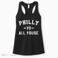 Philly Vs All Youse Funny Philadelphia Slang Retro Women's Tank Top thumb 0