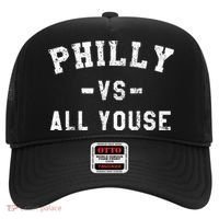 Philly Vs All Youse Funny Philadelphia Slang Retro Hat thumb 0