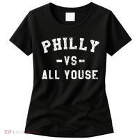 Philly Vs All Youse Funny Philadelphia Slang Retro Women's T-Shirt thumb 0