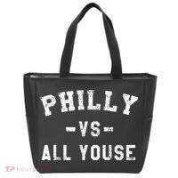 Philly Vs All Youse Funny Philadelphia Slang Retro Tote Bag thumb 0