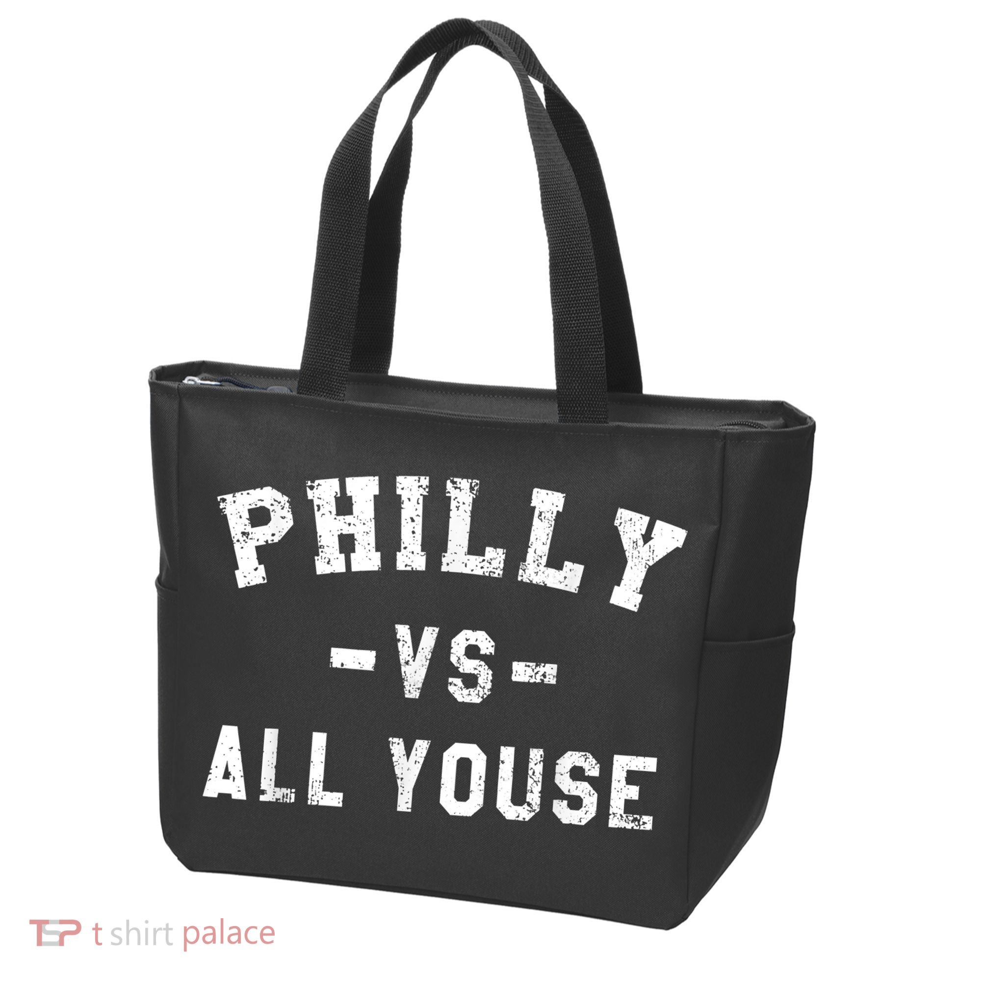 Philly Vs All Youse Funny Philadelphia Slang Retro Tote Bag
