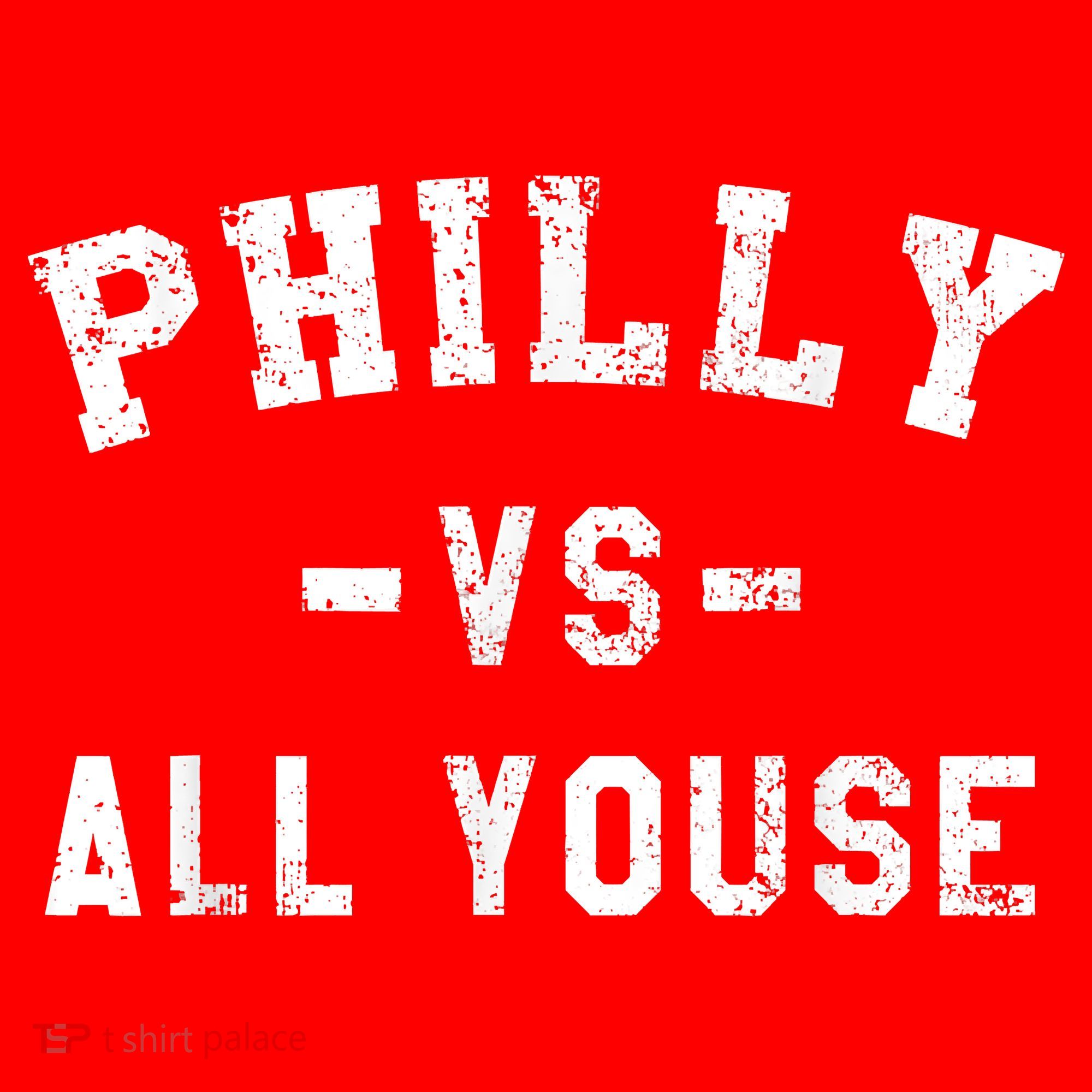 Philly Vs All Youse Funny Philadelphia Slang Retro Santa Hat