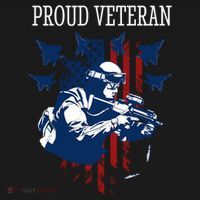 Proud Veteran Airstrike Combat Coaster thumb 2