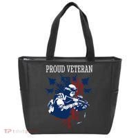 Proud Veteran Airstrike Combat Tote Bag thumb 0