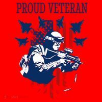 Proud Veteran Airstrike Combat Santa Hat thumb 1