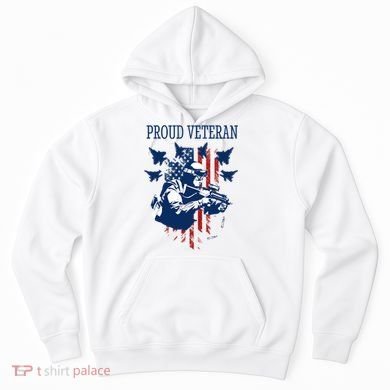 Proud Veteran Airstrike Combat Hoodie