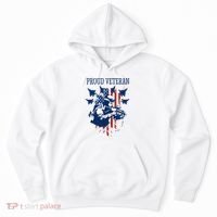 Proud Veteran Airstrike Combat Hoodie thumb 0