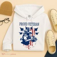 Proud Veteran Airstrike Combat Hoodie thumb 4