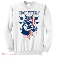 Proud Veteran Airstrike Combat Sweatshirt thumb 0