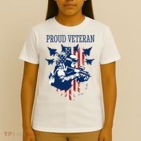 Proud Veteran Airstrike Combat T-Shirt thumb 4