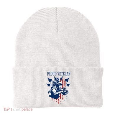 Proud Veteran Airstrike Combat Beanie