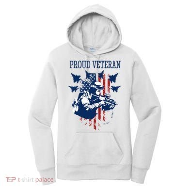 Proud Veteran Airstrike Combat Women's Hoodie