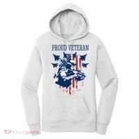 Proud Veteran Airstrike Combat Women's Hoodie thumb 0