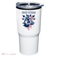 Proud Veteran Airstrike Combat Tumbler thumb 0
