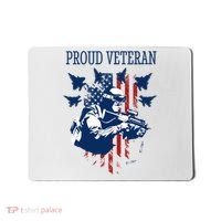 Proud Veteran Airstrike Combat Mousepad thumb 0