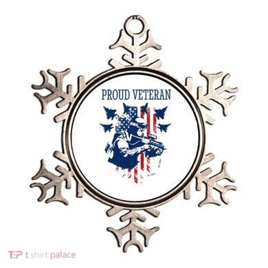 Proud Veteran Airstrike Combat Ornament