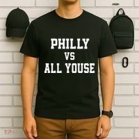 P.H.I.L.Ly Vs All Youse Slang For Philadelphia Fan T-Shirt thumb 6