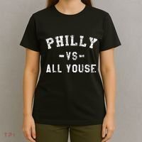 P.H.I.L.L.Y Vs All Youse Funny Philadelphia Slang T-Shirt thumb 4