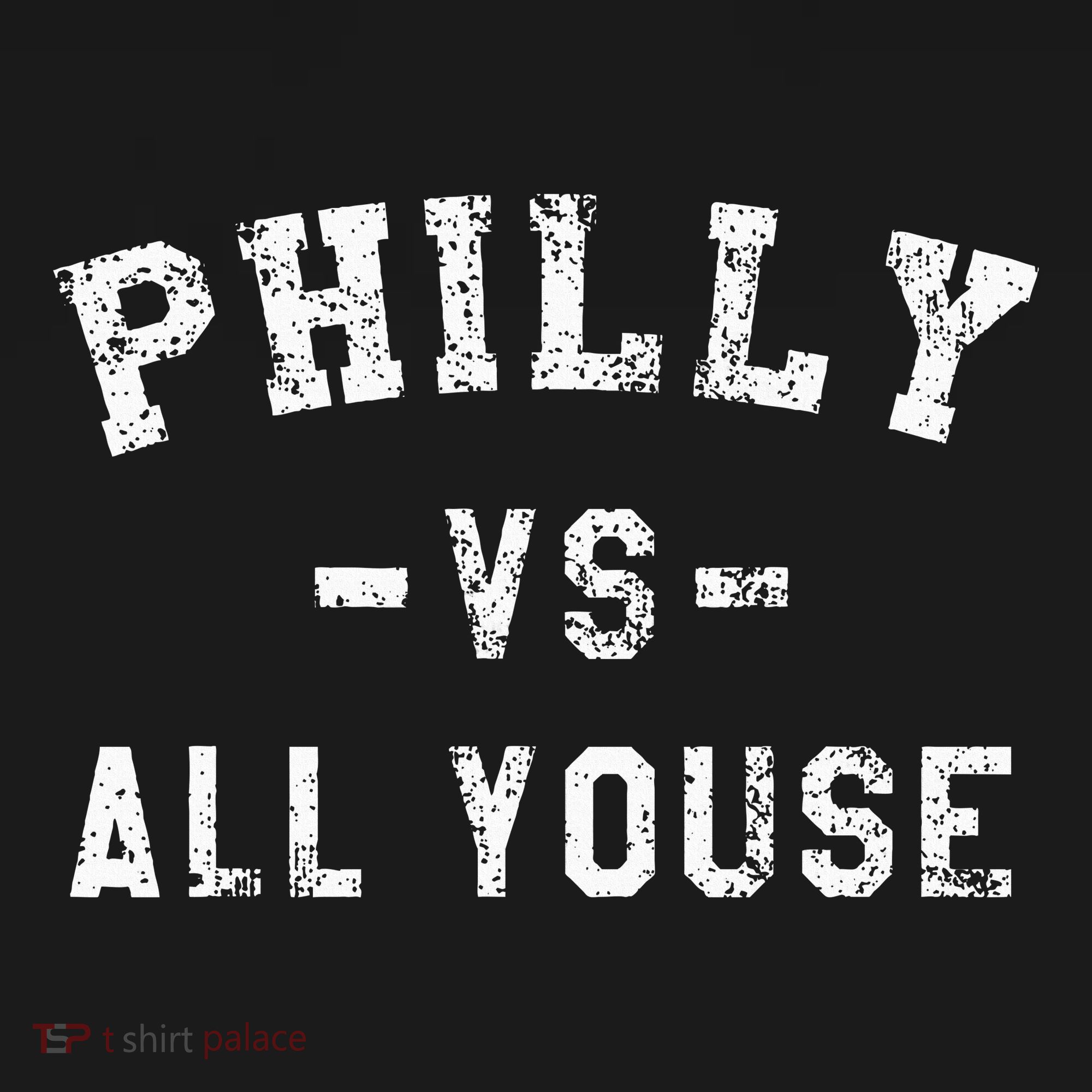 P.H.I.L.L.Y Vs All Youse Funny Philadelphia Slang Women's Hoodie