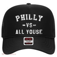 P.H.I.L.L.Y Vs All Youse Funny Philadelphia Slang Hat thumb 0