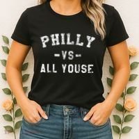 P.H.I.L.L.Y Vs All Youse Funny Philadelphia Slang Women's T-Shirt thumb 2
