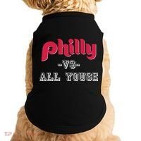 Philly Vs All Youse Funny Philadelphia Slang Doggie Tank thumb 0