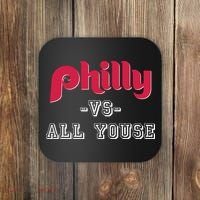 Philly Vs All Youse Funny Philadelphia Slang Coaster thumb 0