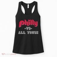 Philly Vs All Youse Funny Philadelphia Slang Women's Tank Top thumb 0