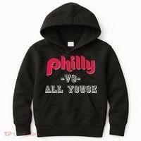 Philly Vs All Youse Funny Philadelphia Slang Kids Hoodie thumb 0