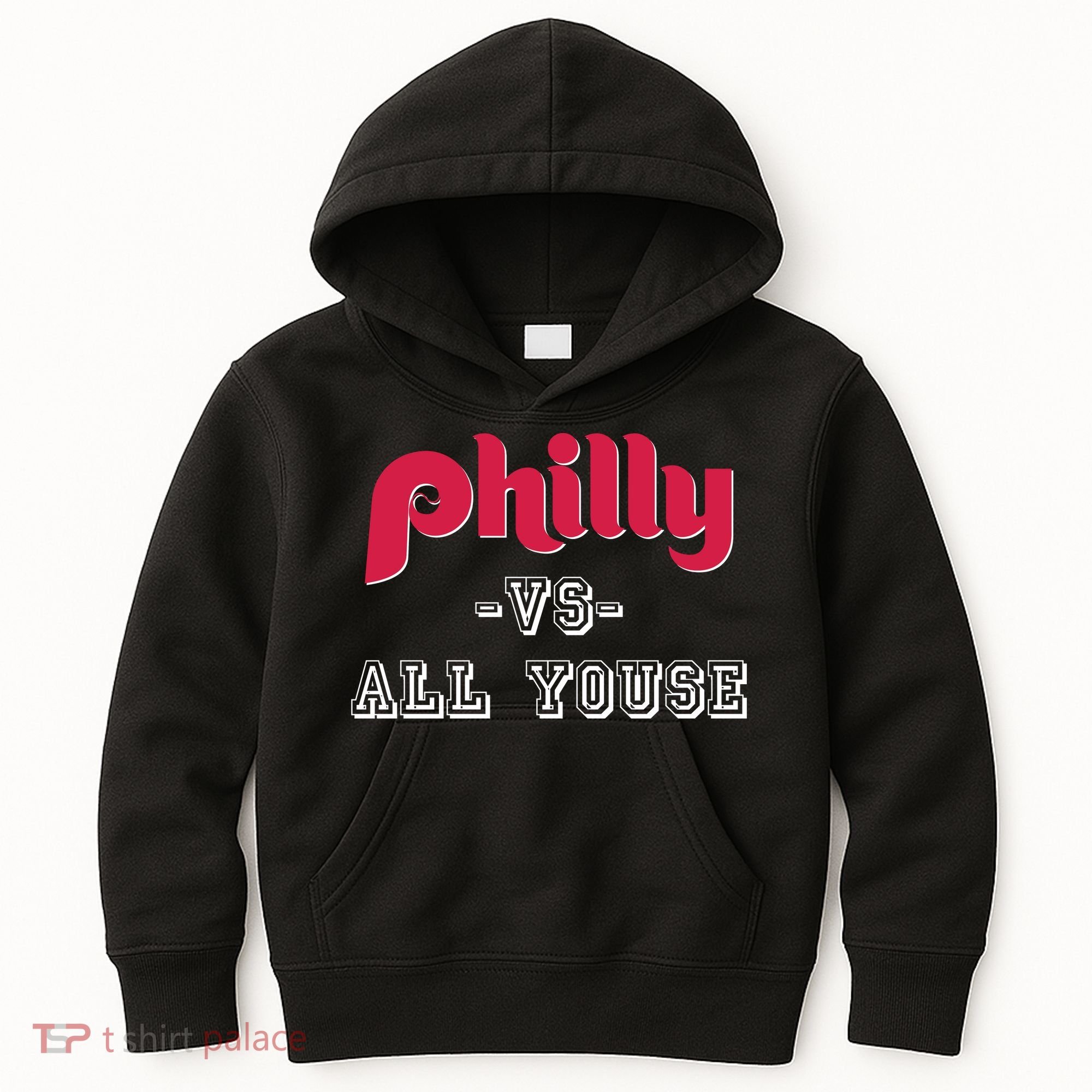 Philly Vs All Youse Funny Philadelphia Slang Kids Hoodie