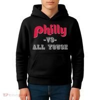 Philly Vs All Youse Funny Philadelphia Slang Kids Hoodie thumb 4