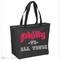 Philly Vs All Youse Funny Philadelphia Slang Tote Bag thumb 2