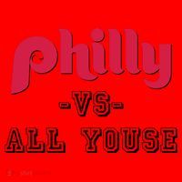 Philly Vs All Youse Funny Philadelphia Slang Santa Hat thumb 1