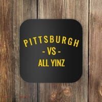 Pittsburgh V.S All Yinz Coaster thumb 0