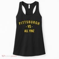 Pittsburgh V.S All Yinz Women's Tank Top thumb 0