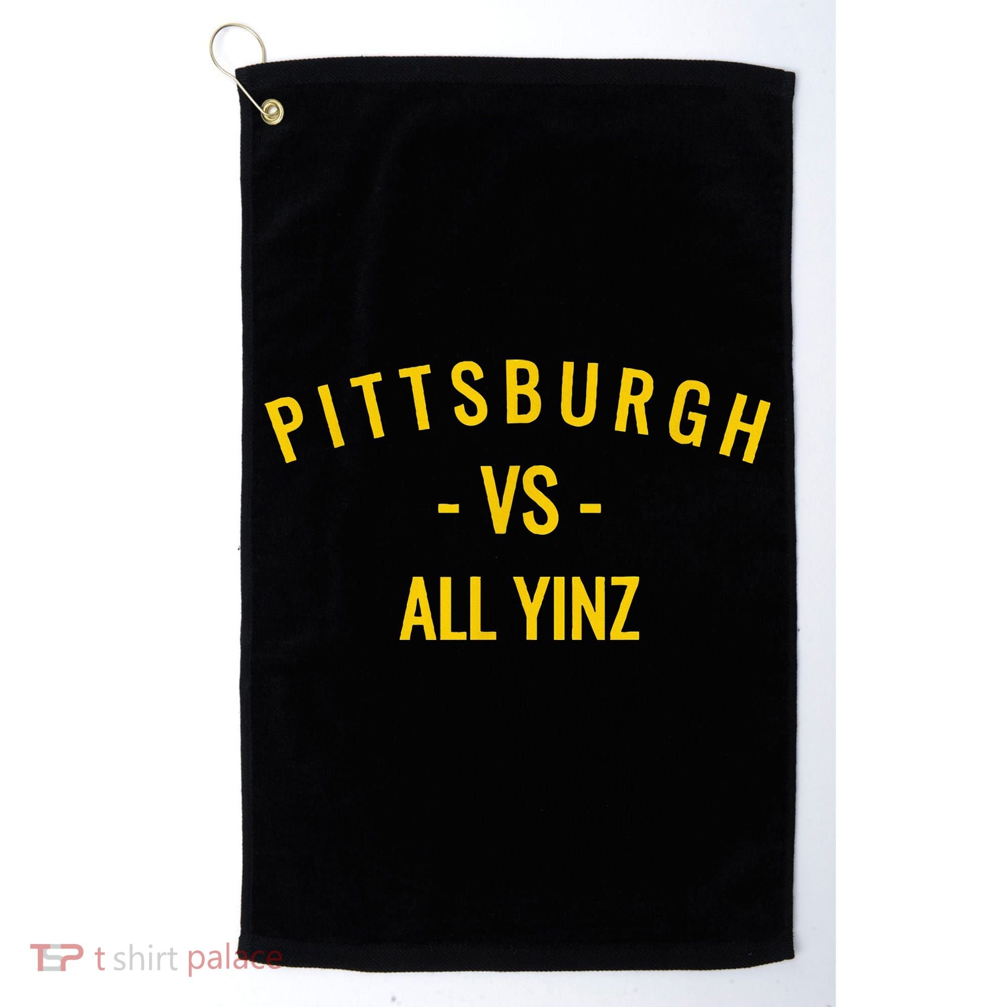 Pittsburgh V.S All Yinz Golf Towel