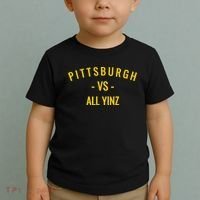 Pittsburgh V.S All Yinz Toddler T-Shirt thumb 2