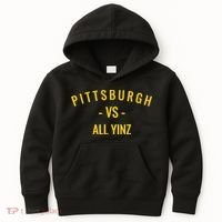 Pittsburgh V.S All Yinz Kids Hoodie thumb 0