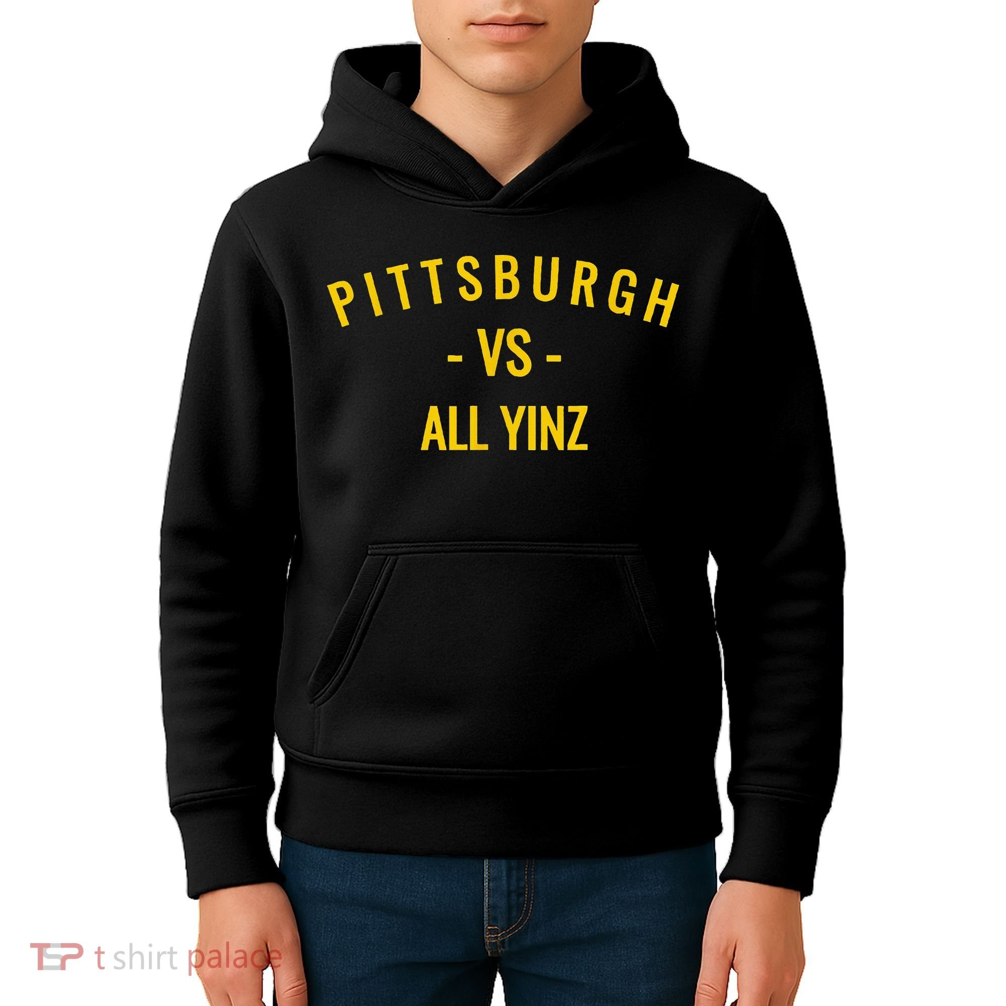 Pittsburgh V.S All Yinz Kids Hoodie