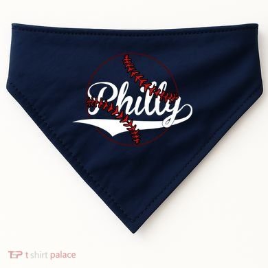 Philly Vintage Baseball Lovers Baseball Fans USA-Made Doggie Bandana