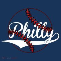 Philly Vintage Baseball Lovers Baseball Fans T-Shirt thumb 7