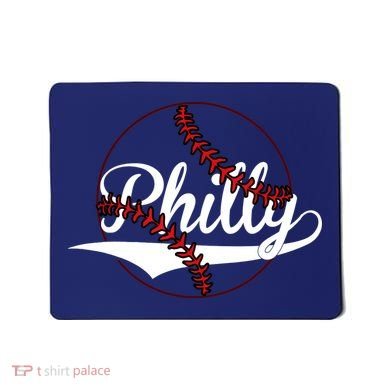 Philly Vintage Baseball Lovers Baseball Fans Mousepad