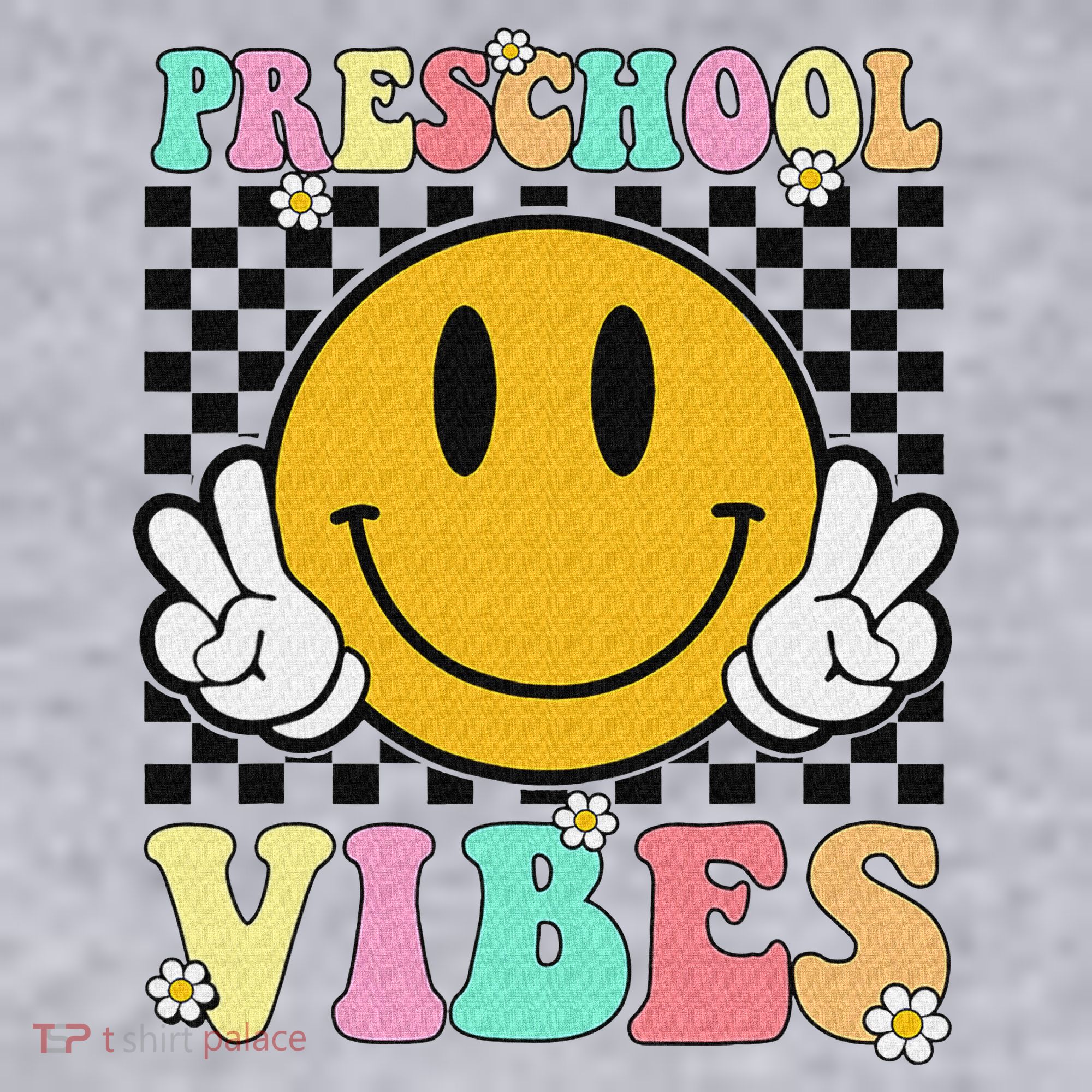 Preschool Vibes Back To School First Day Teachers Women's Sweatshirt