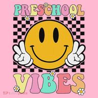 Preschool Vibes Back To School First Day Teachers Coaster thumb 2