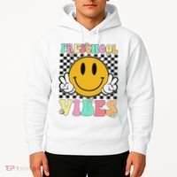 Preschool Vibes Back To School First Day Teachers Hoodie thumb 2