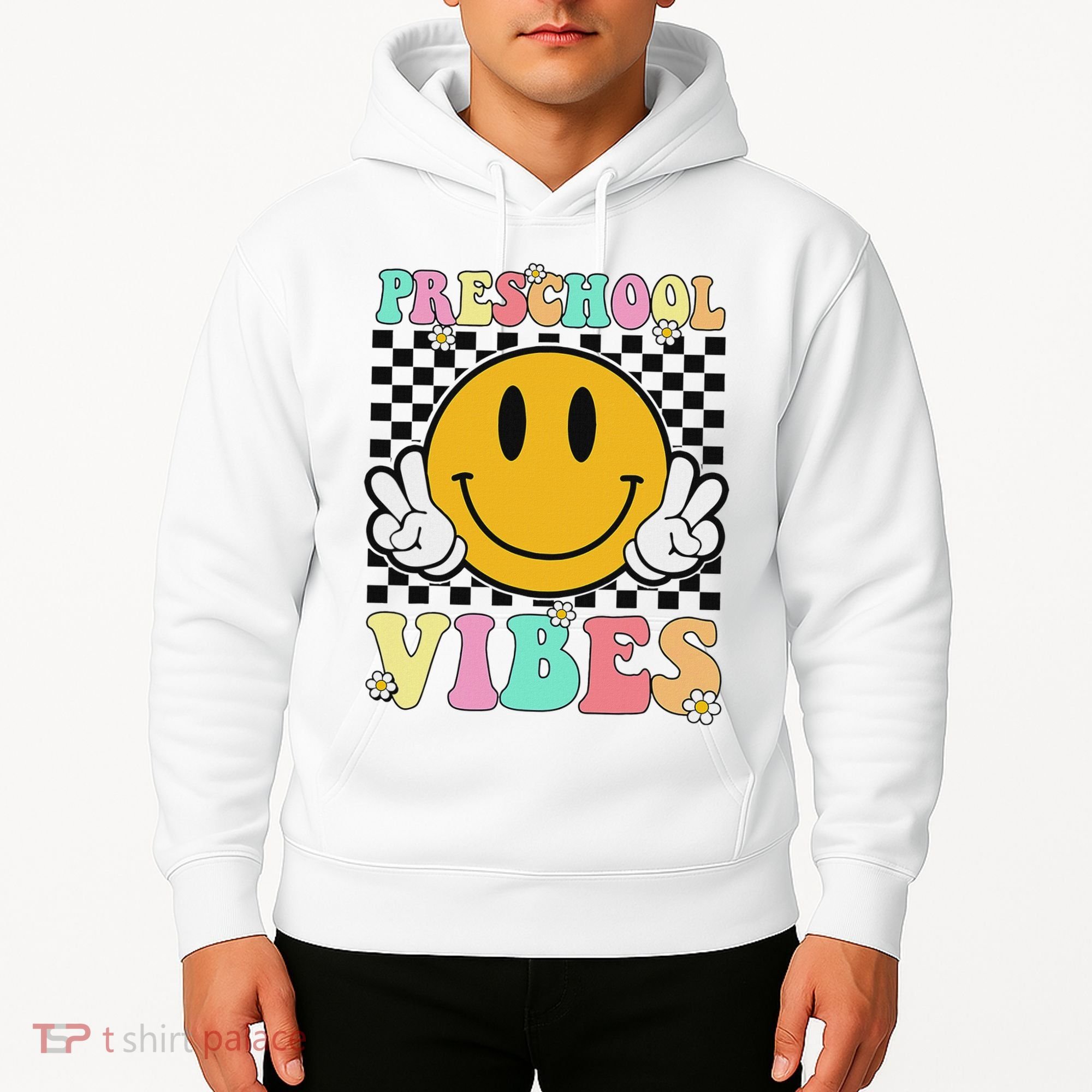 Preschool Vibes Back To School First Day Teachers Hoodie