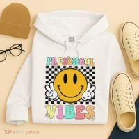 Preschool Vibes Back To School First Day Teachers Hoodie thumb 4