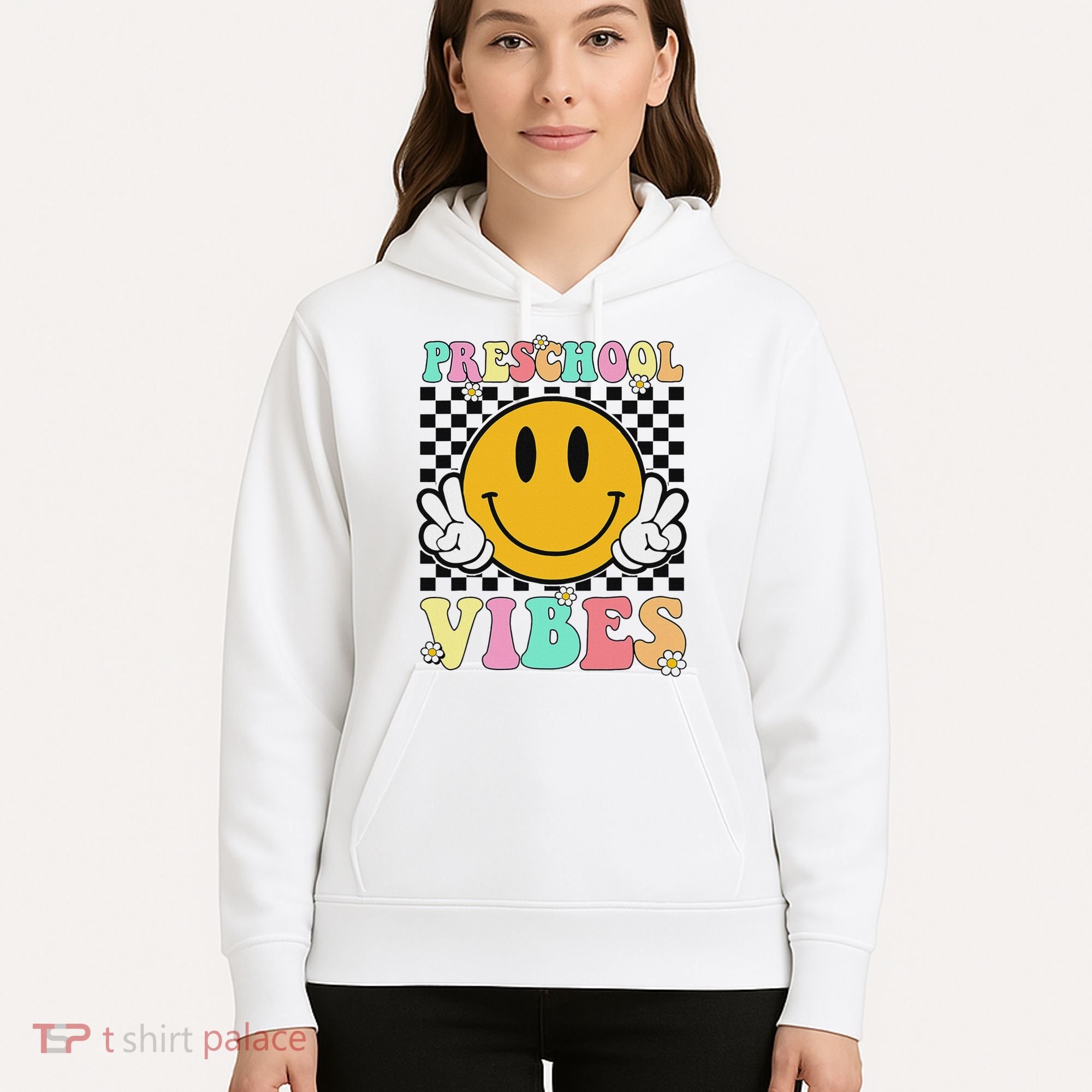 Preschool Vibes Back To School First Day Teachers Hoodie