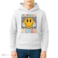 Preschool Vibes Back To School First Day Teachers Kids Hoodie thumb 4