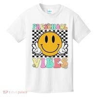 Preschool Vibes Back To School First Day Teachers Kids T-Shirt thumb 0